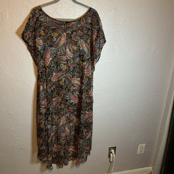 Colorful sheer long shirt - Picture 4 of 4